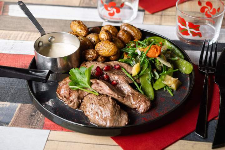 Une bonne cuisine basque et espagnole concoctée selon les recettes traditionnelles